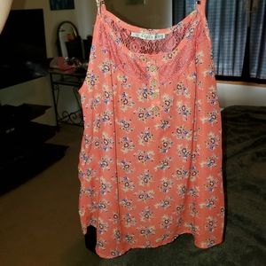 Floral tank top